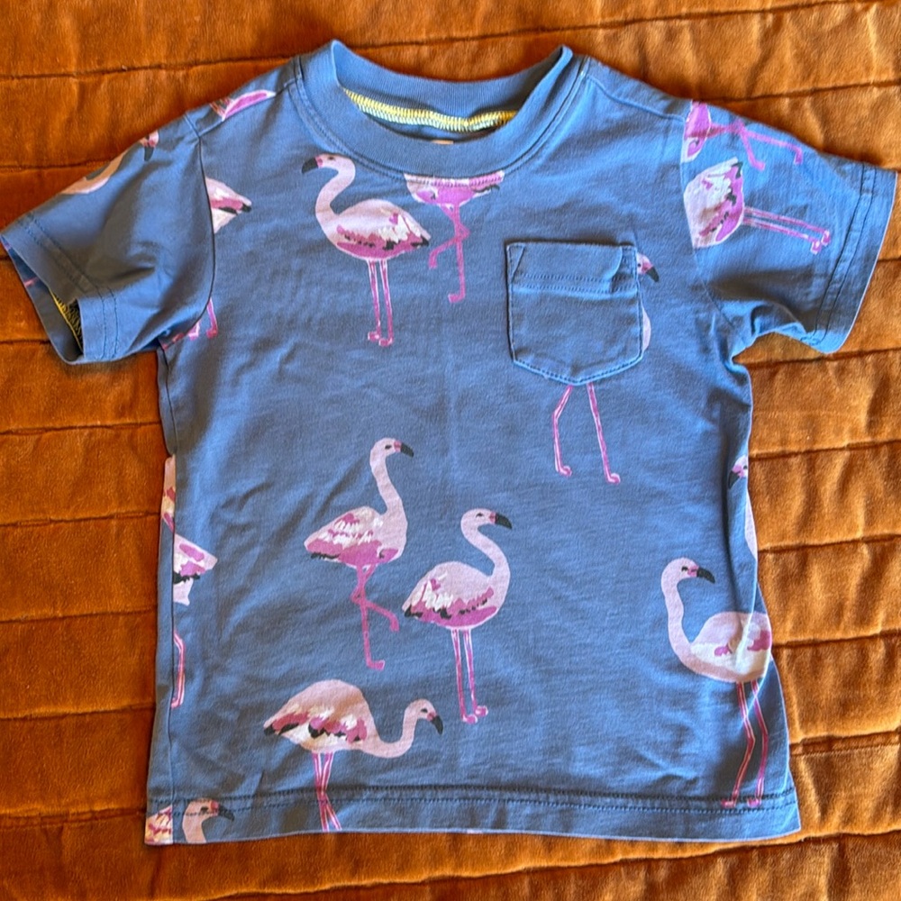 Tea Collection Flamingo Pocket T-shirt